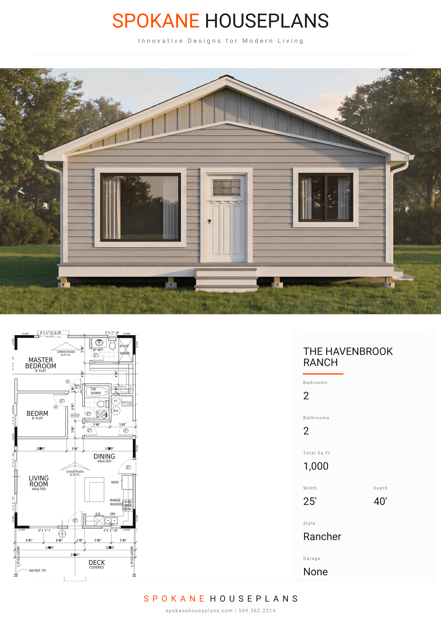 THE HAVENBROOK RANCH plan flyer