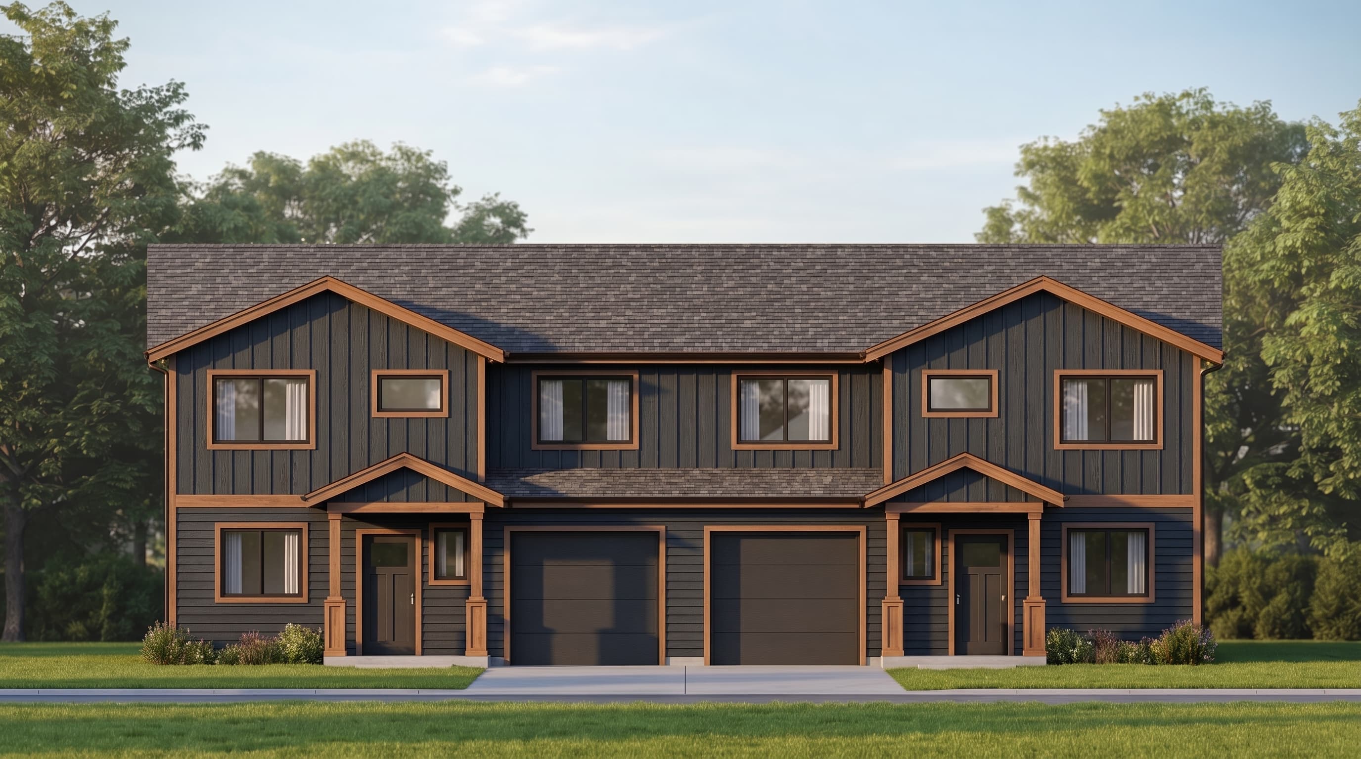 THE TWIN GABLES DUPLEX