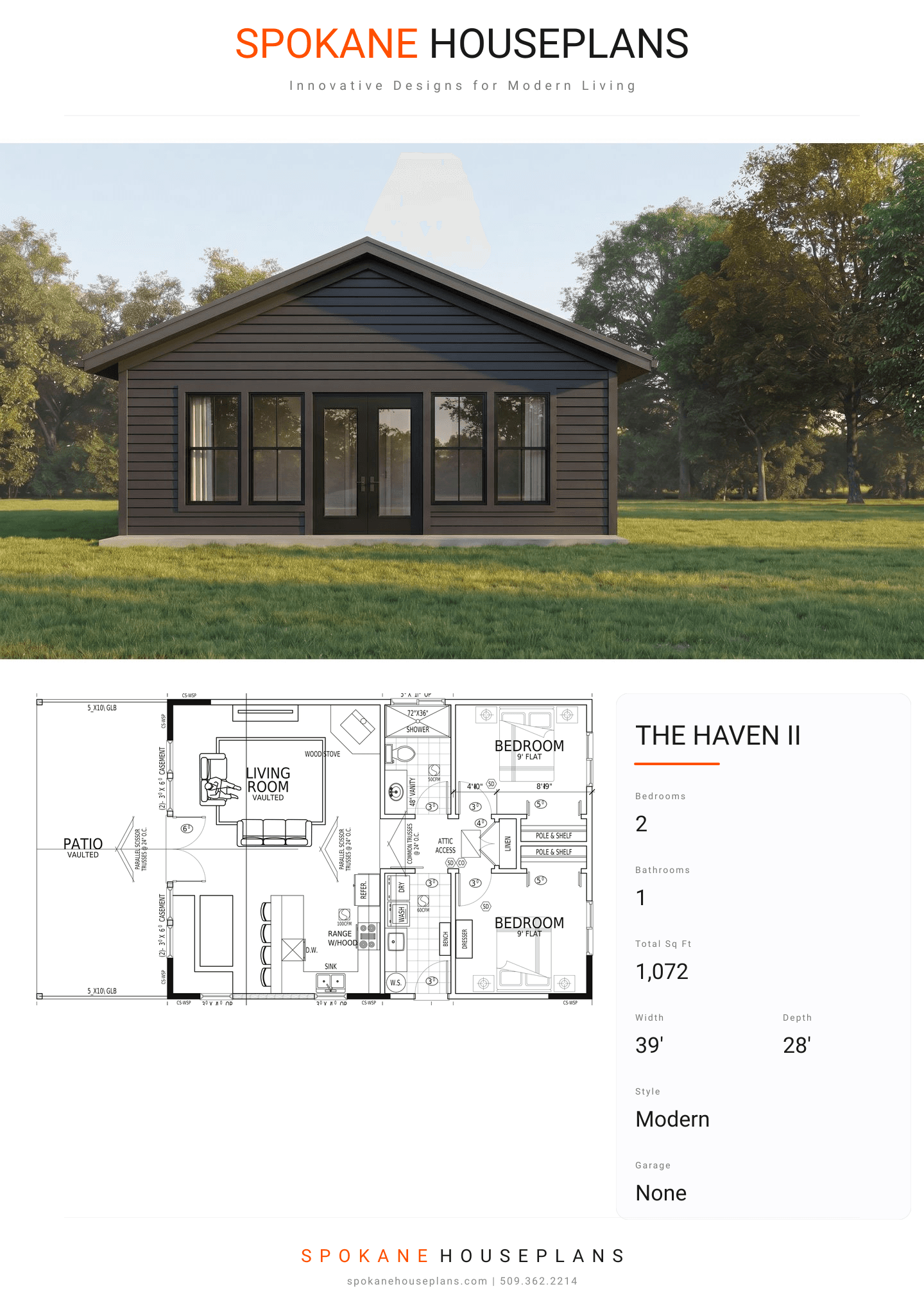 THE HAVEN II plan flyer