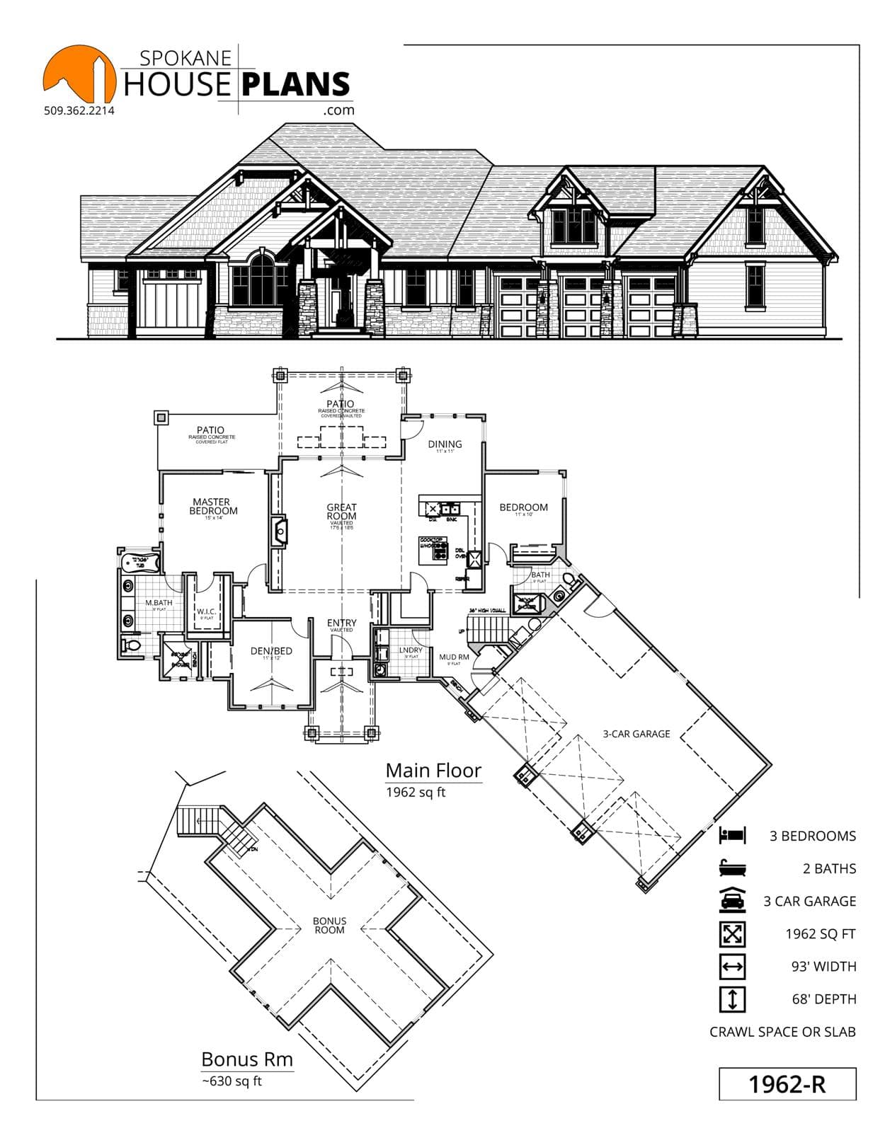 1962-R plan flyer