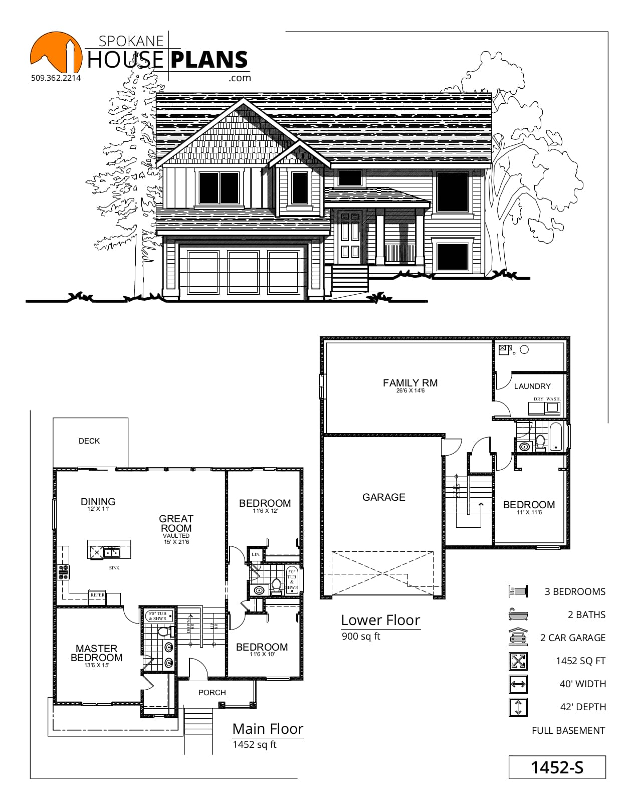 1452-S plan flyer
