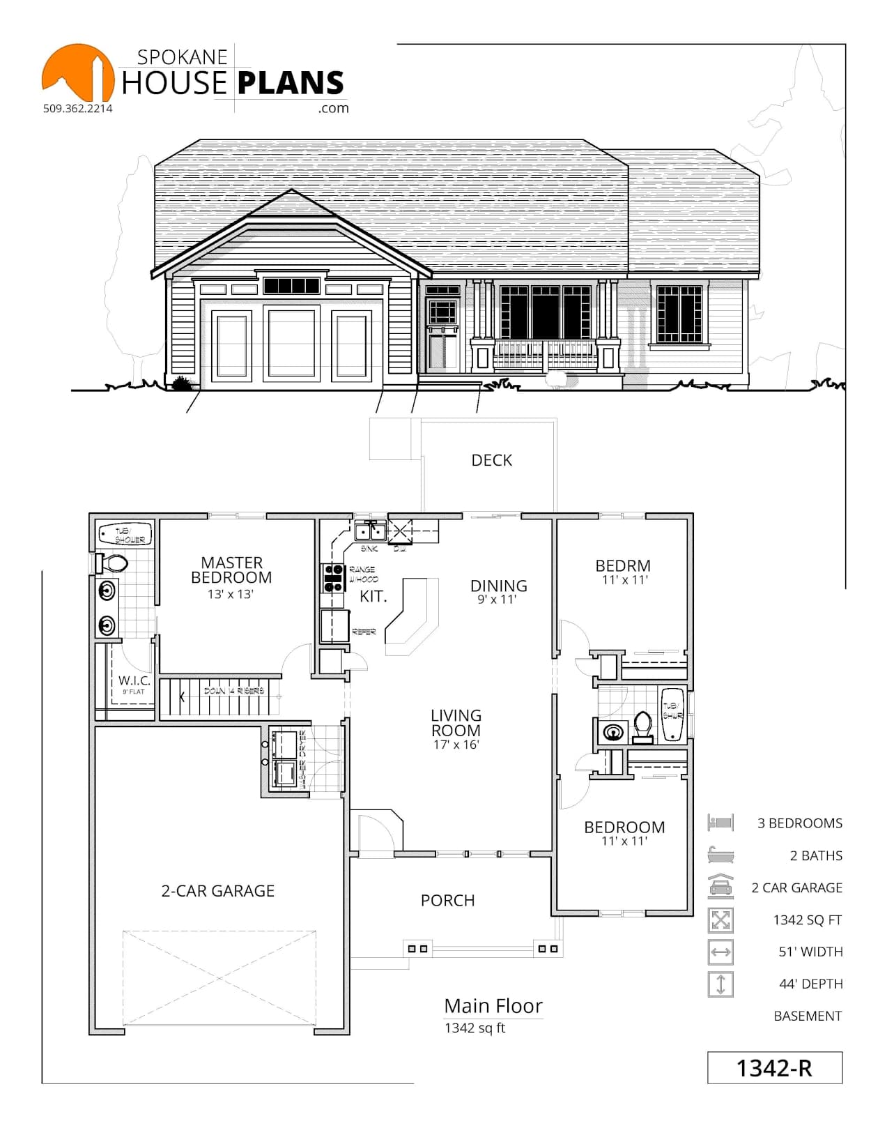 1342-R plan flyer