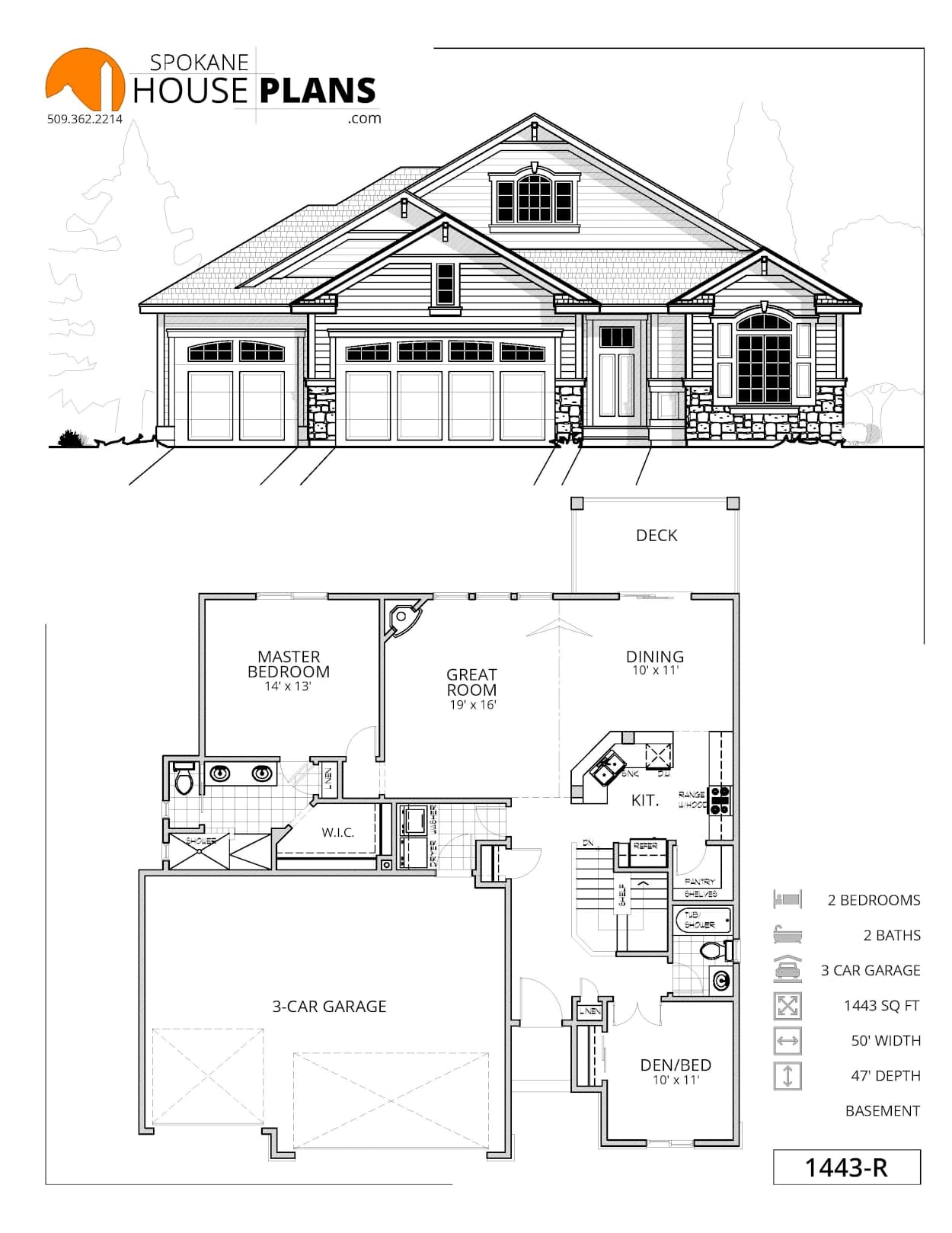 1443-R plan flyer