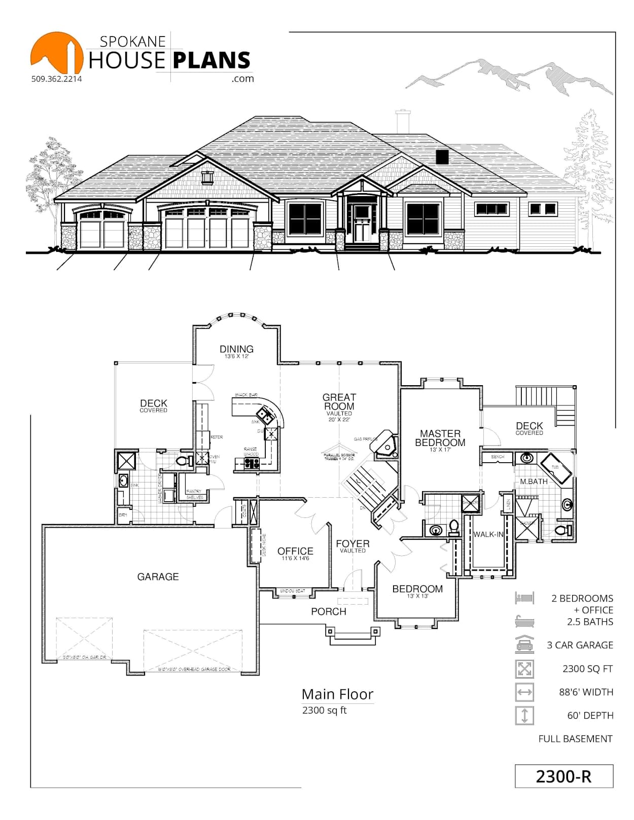 2300-R plan flyer