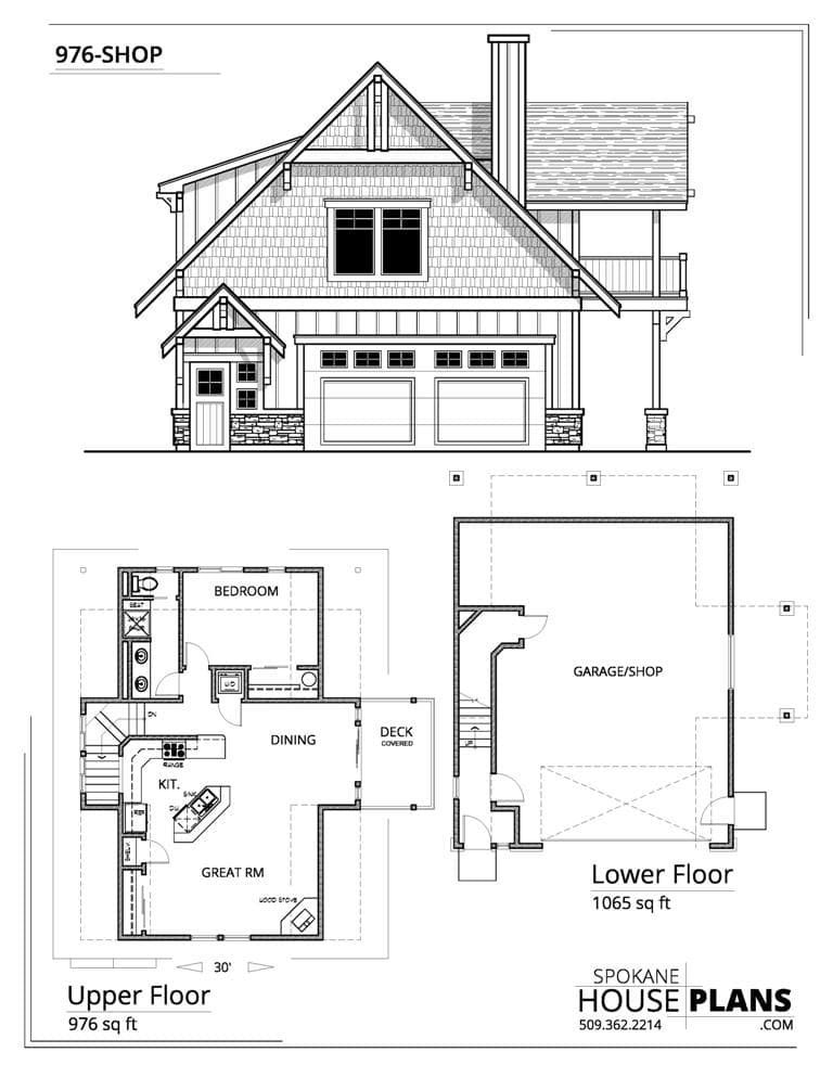976-SHOP plan flyer