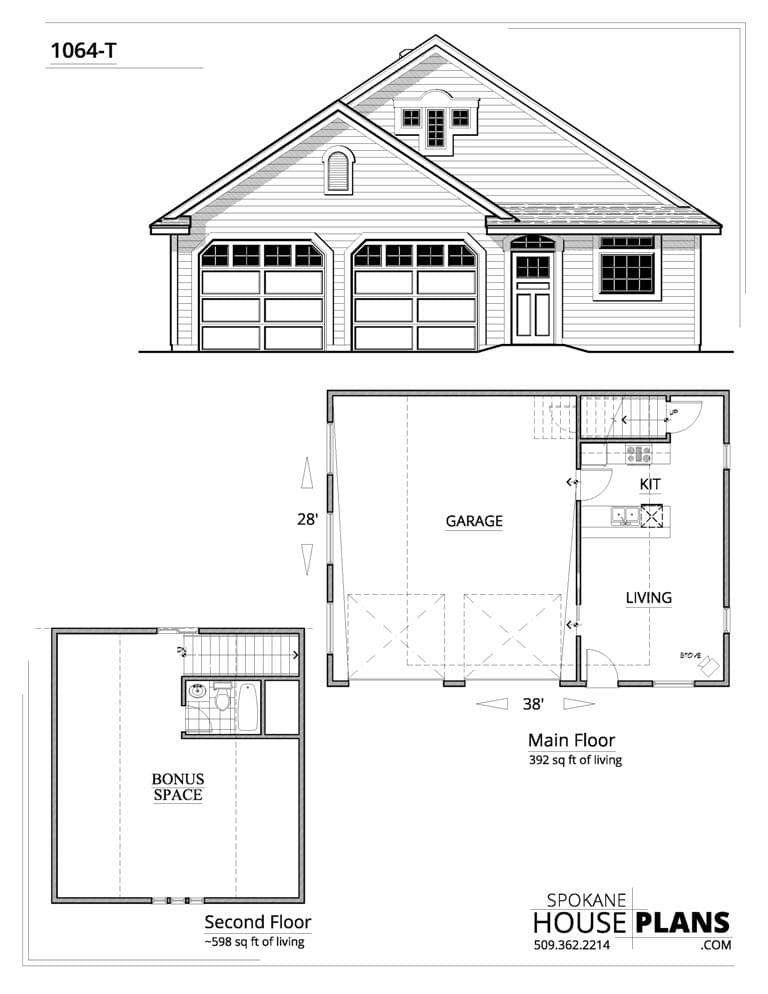 1064-SHOP plan flyer