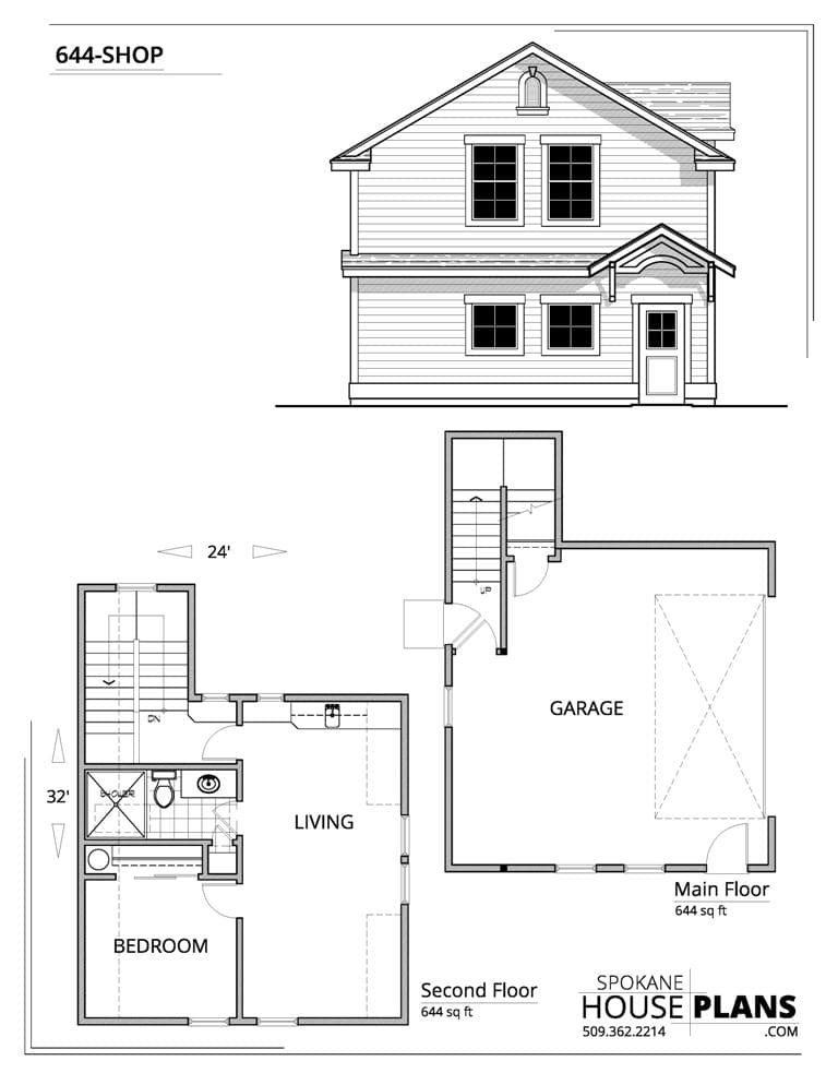 644-SHOP plan flyer
