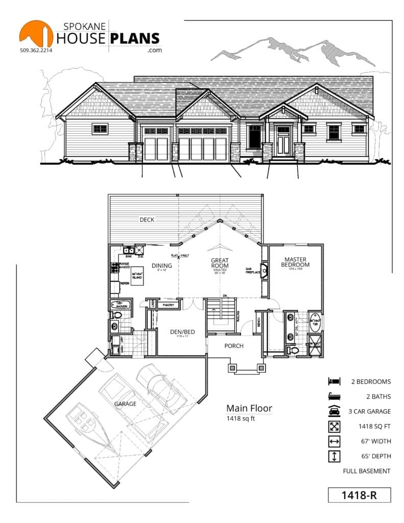 1418-R plan flyer