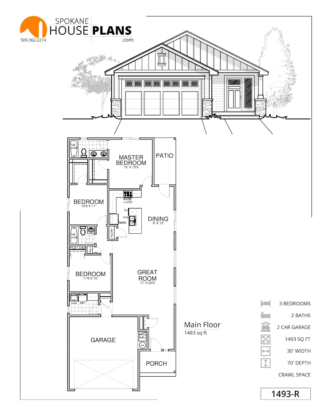 1493-R plan flyer
