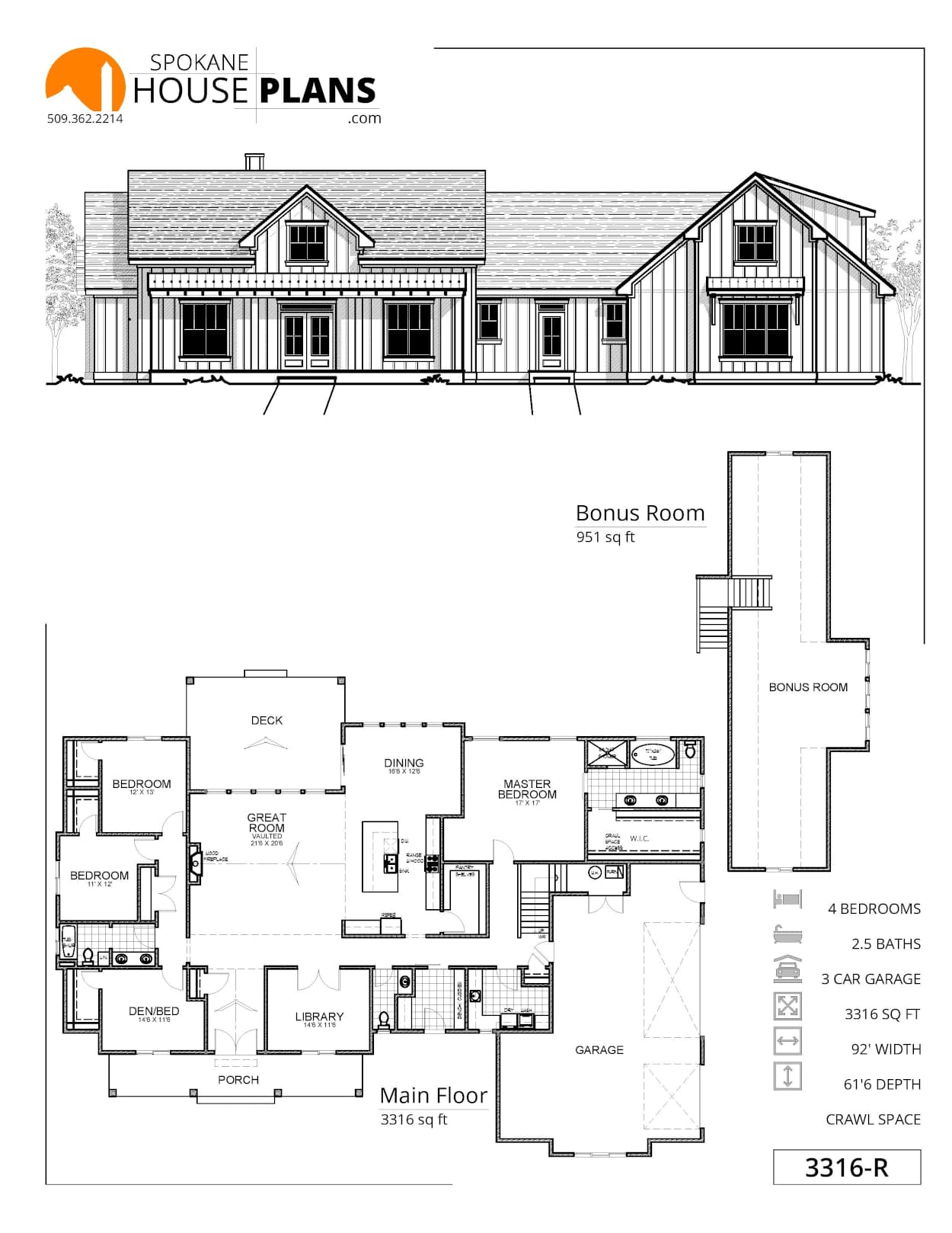 3316-R plan flyer