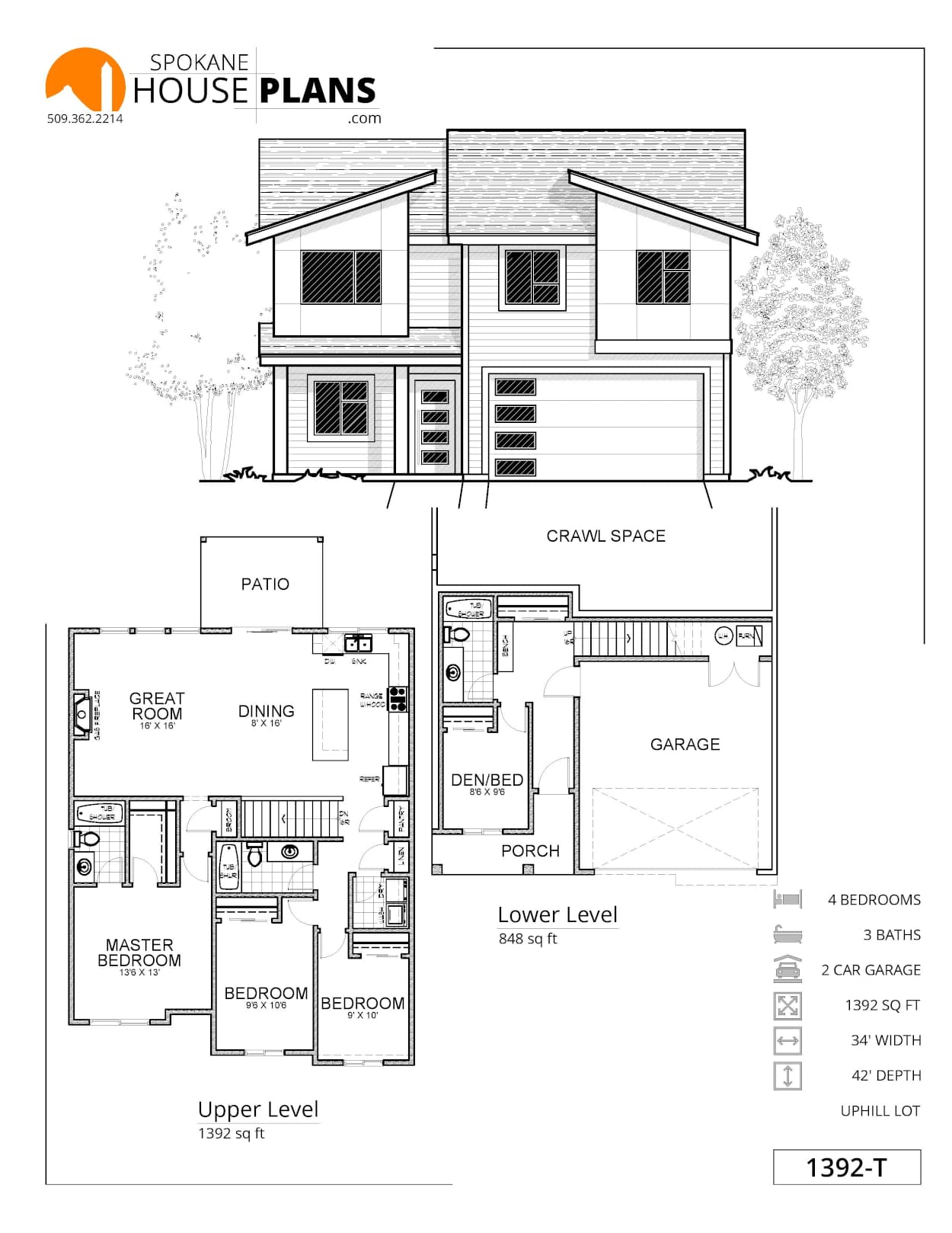 1392-T plan flyer