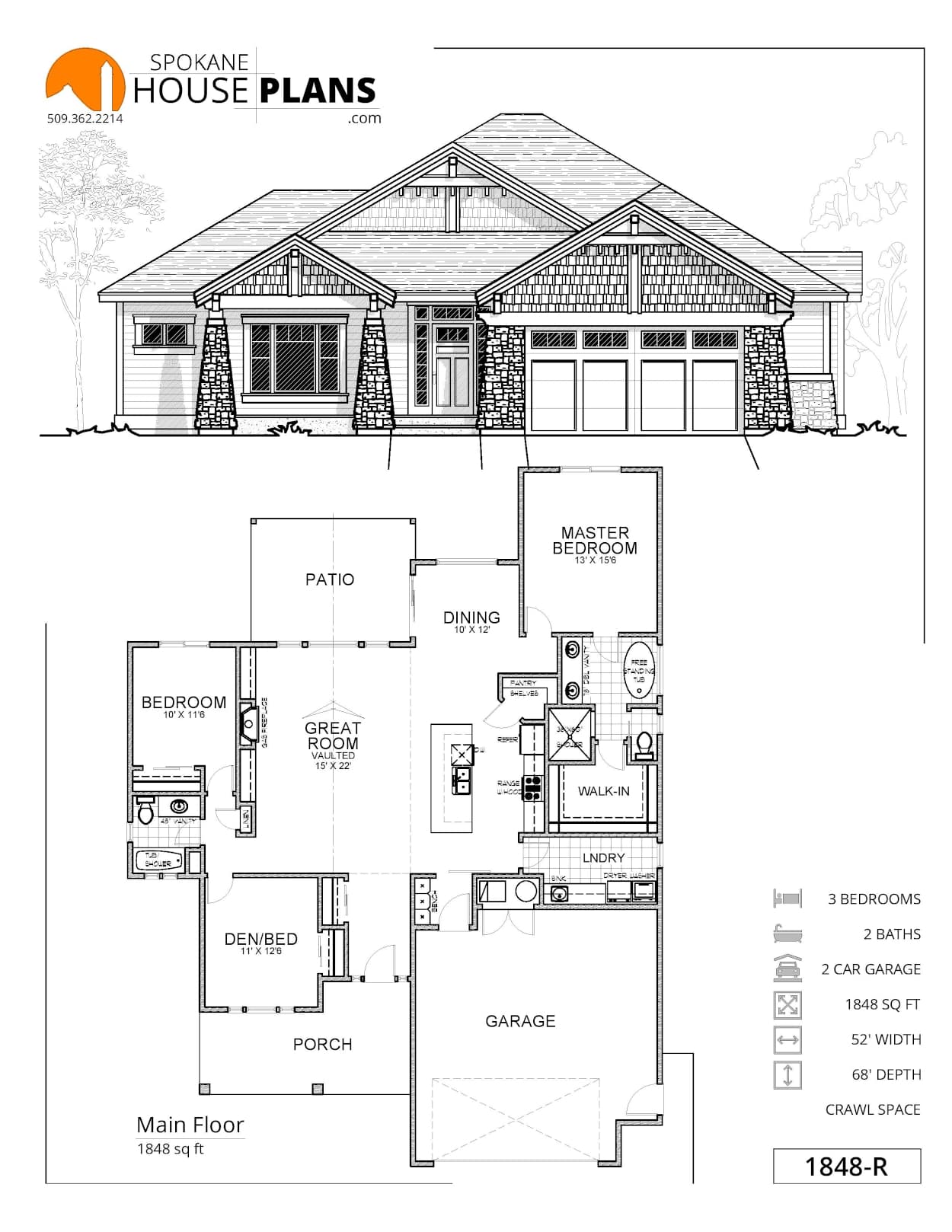 1848-R plan flyer