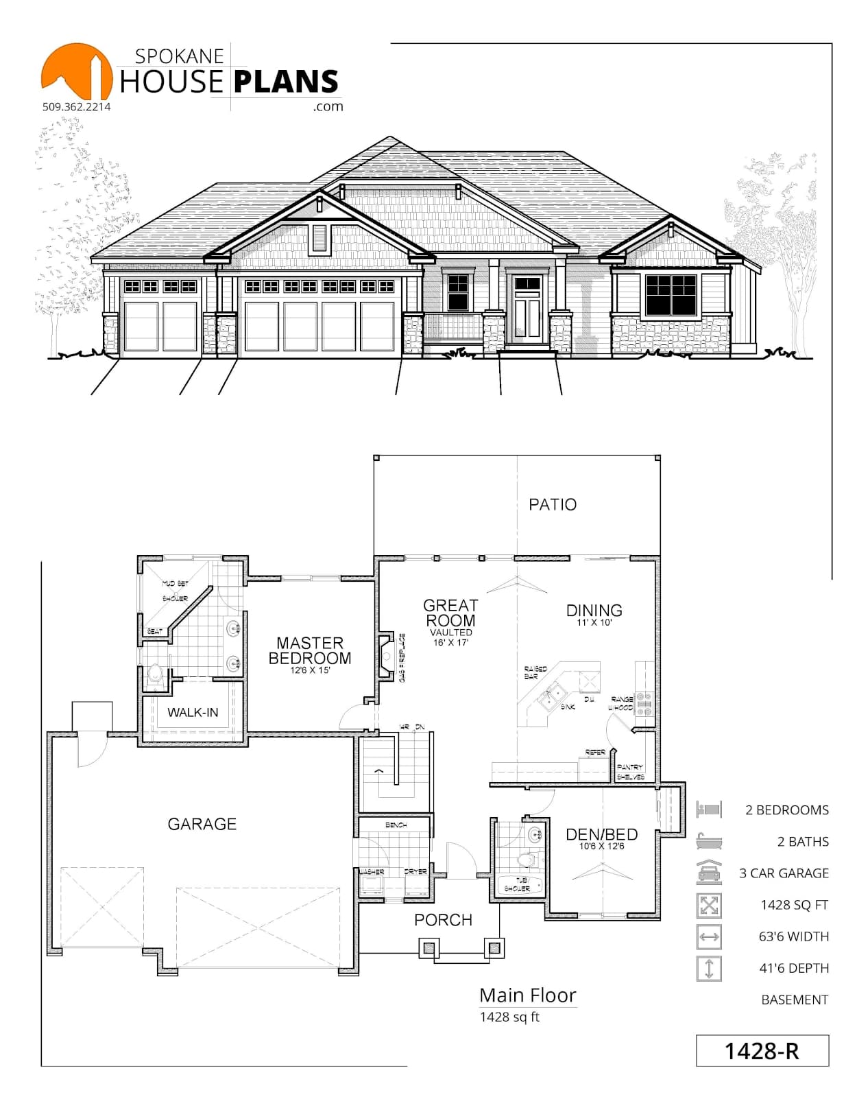 1428-R plan flyer