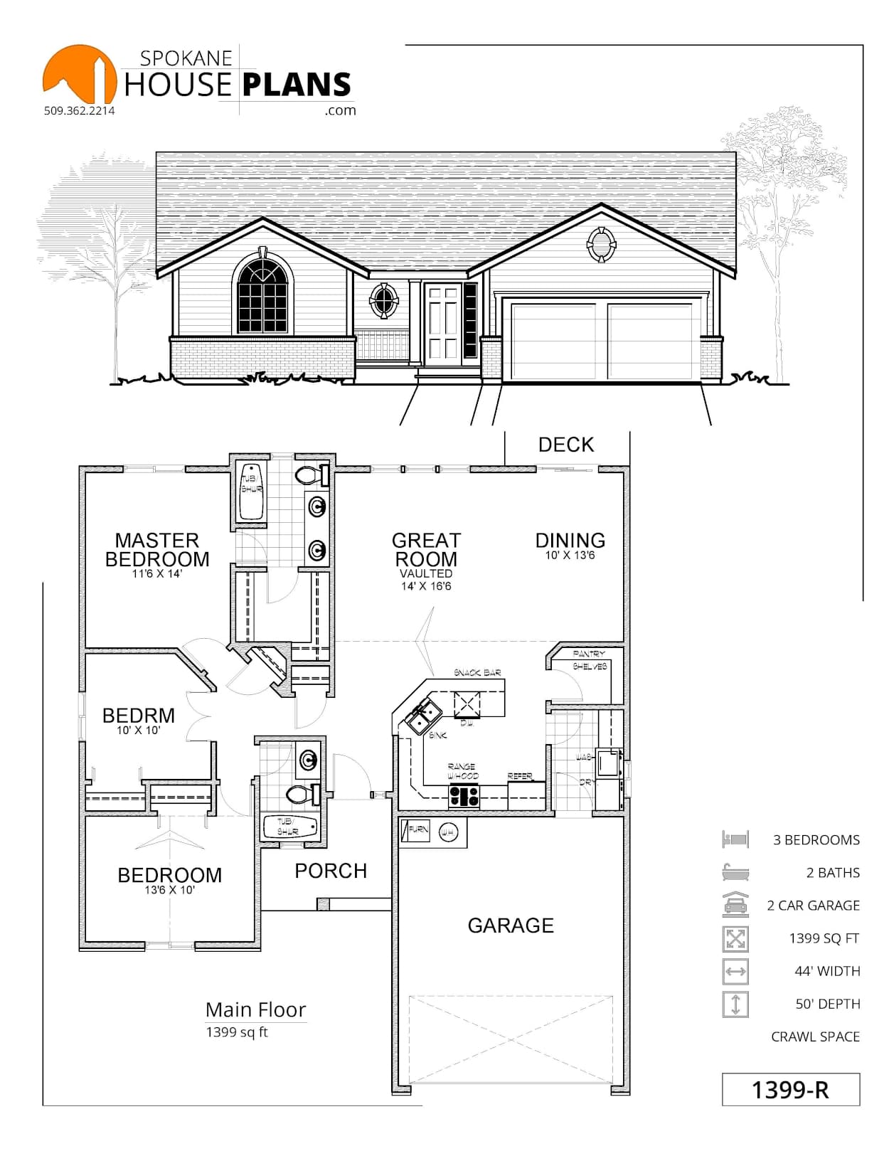 1399-R plan flyer