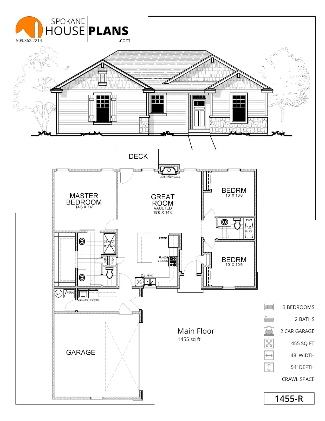 1455-R plan flyer