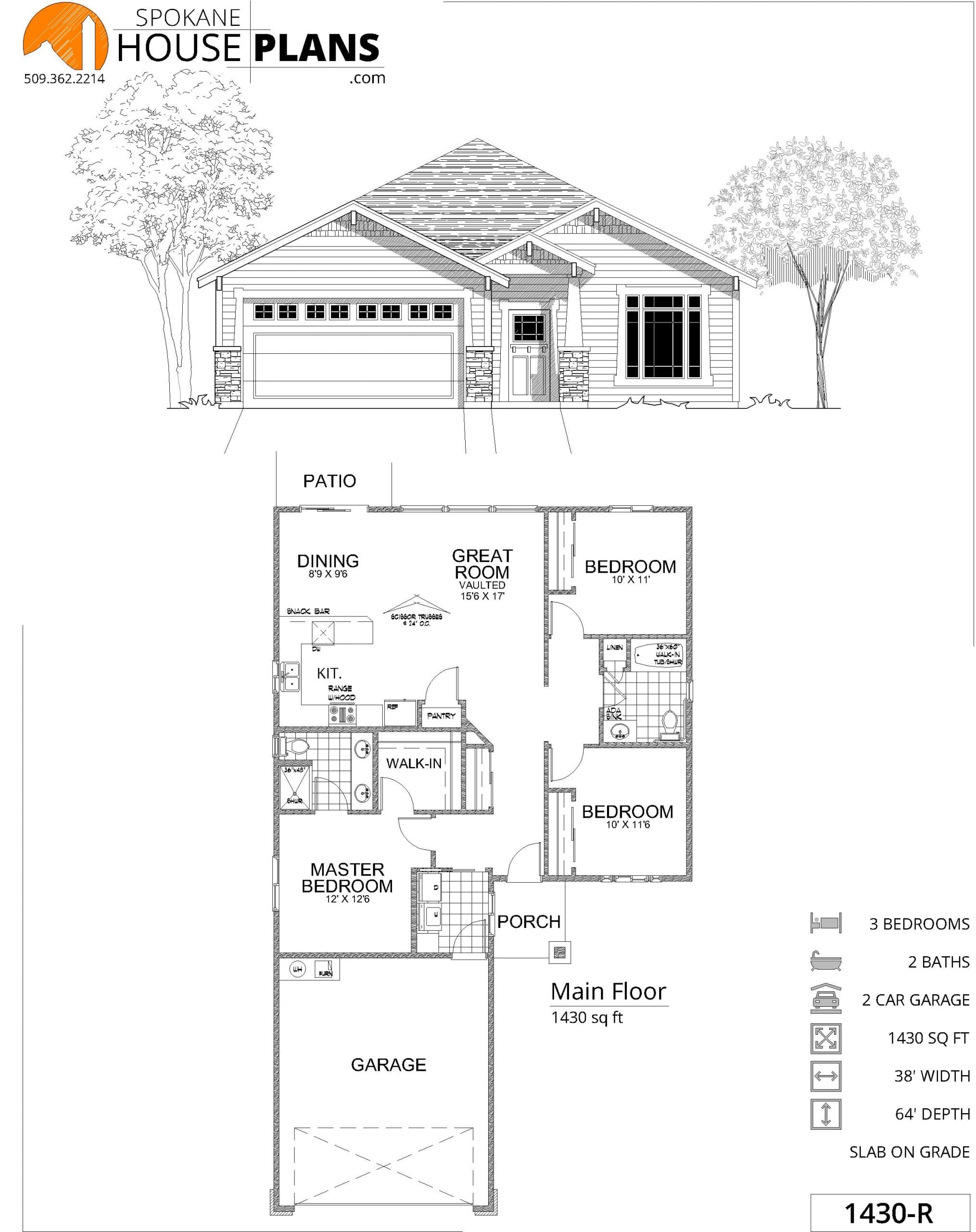 1430-R plan flyer