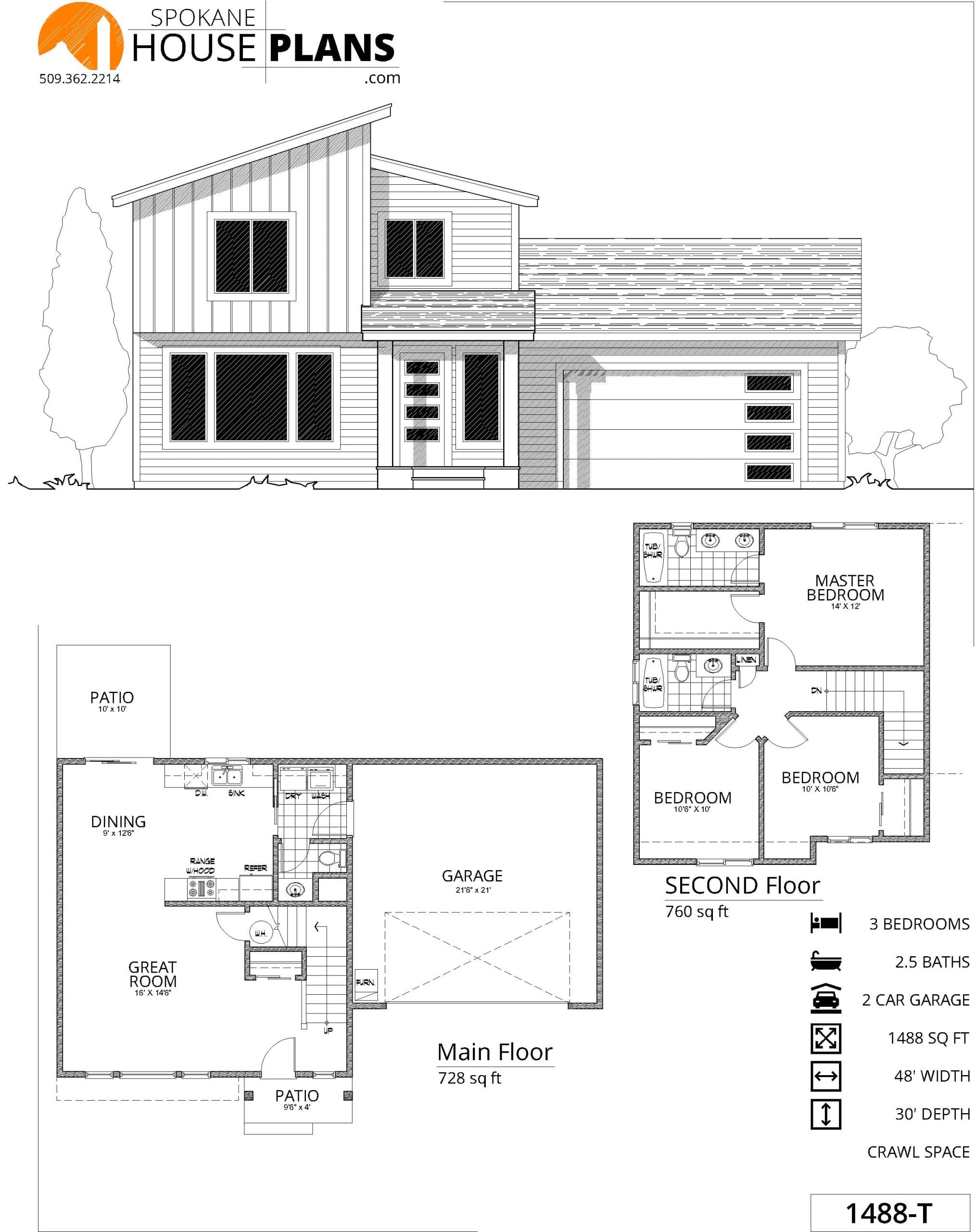 1488-T plan flyer