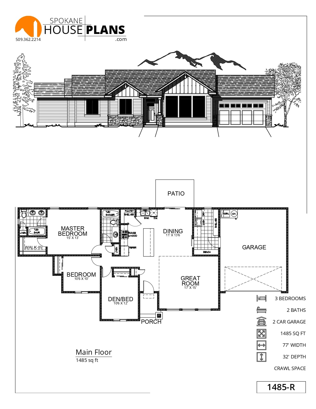1485-R plan flyer