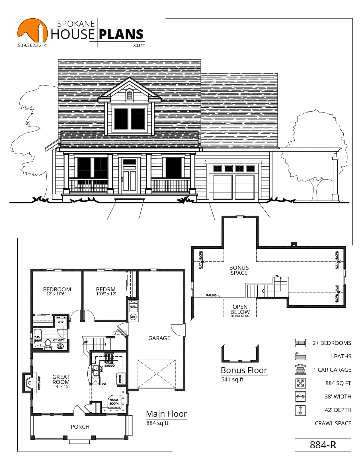 884-R plan flyer