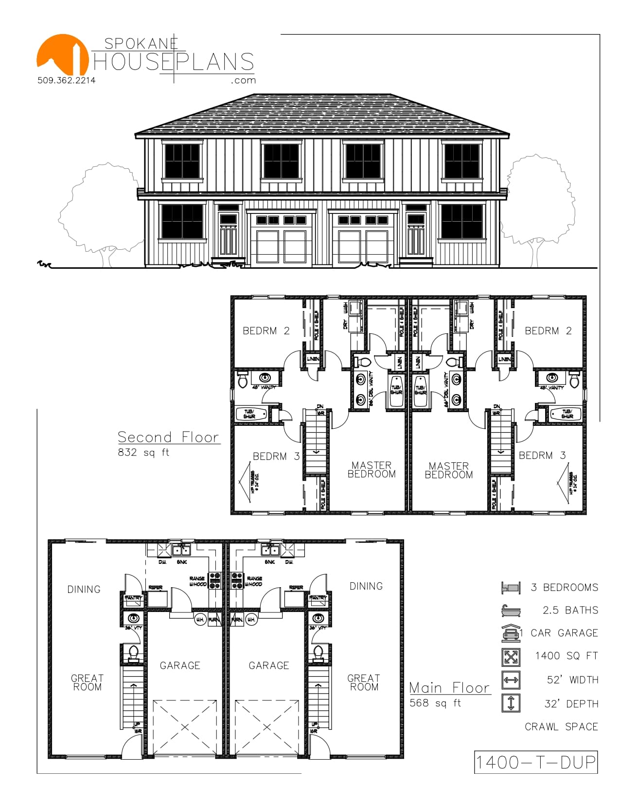 1400-T-DUP plan flyer