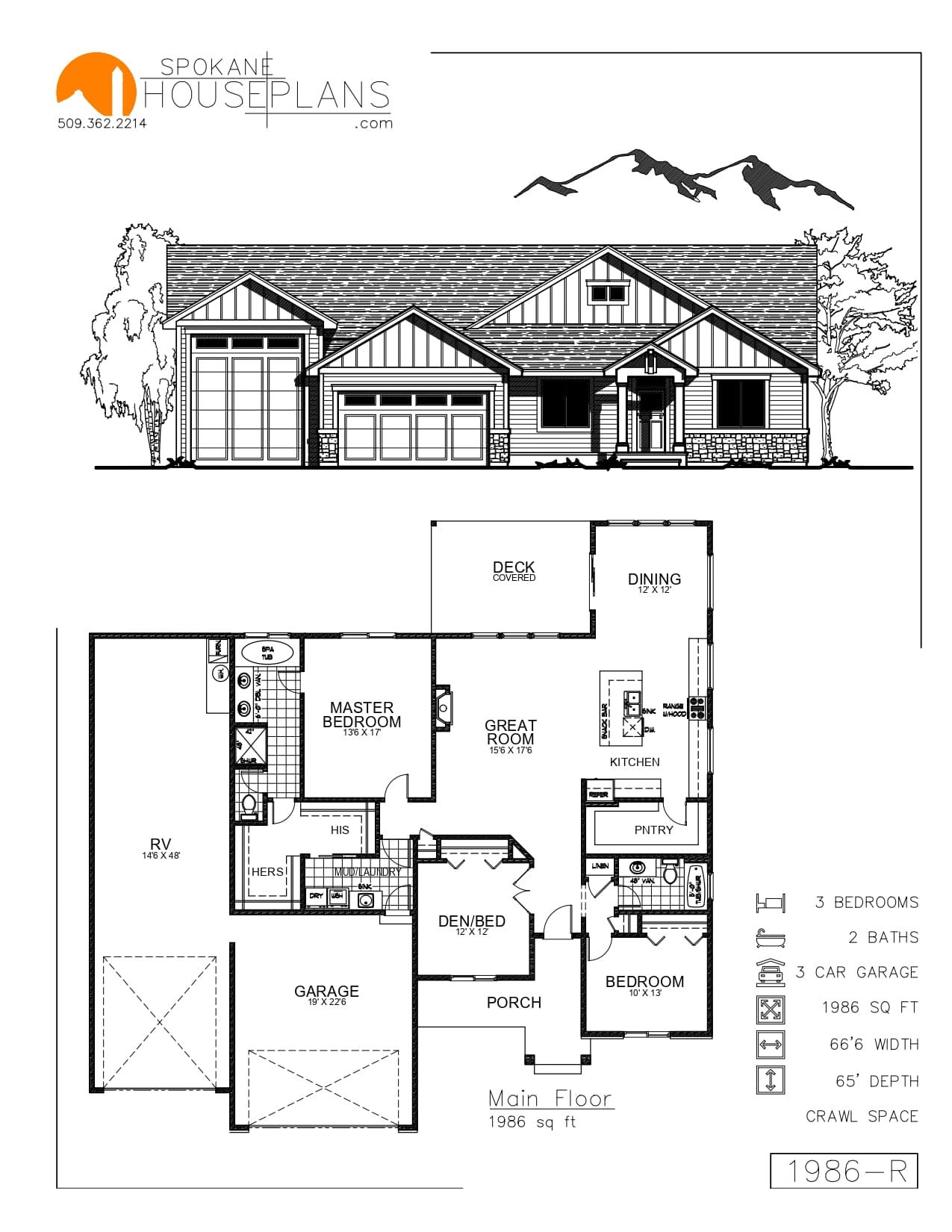 1986-R plan flyer