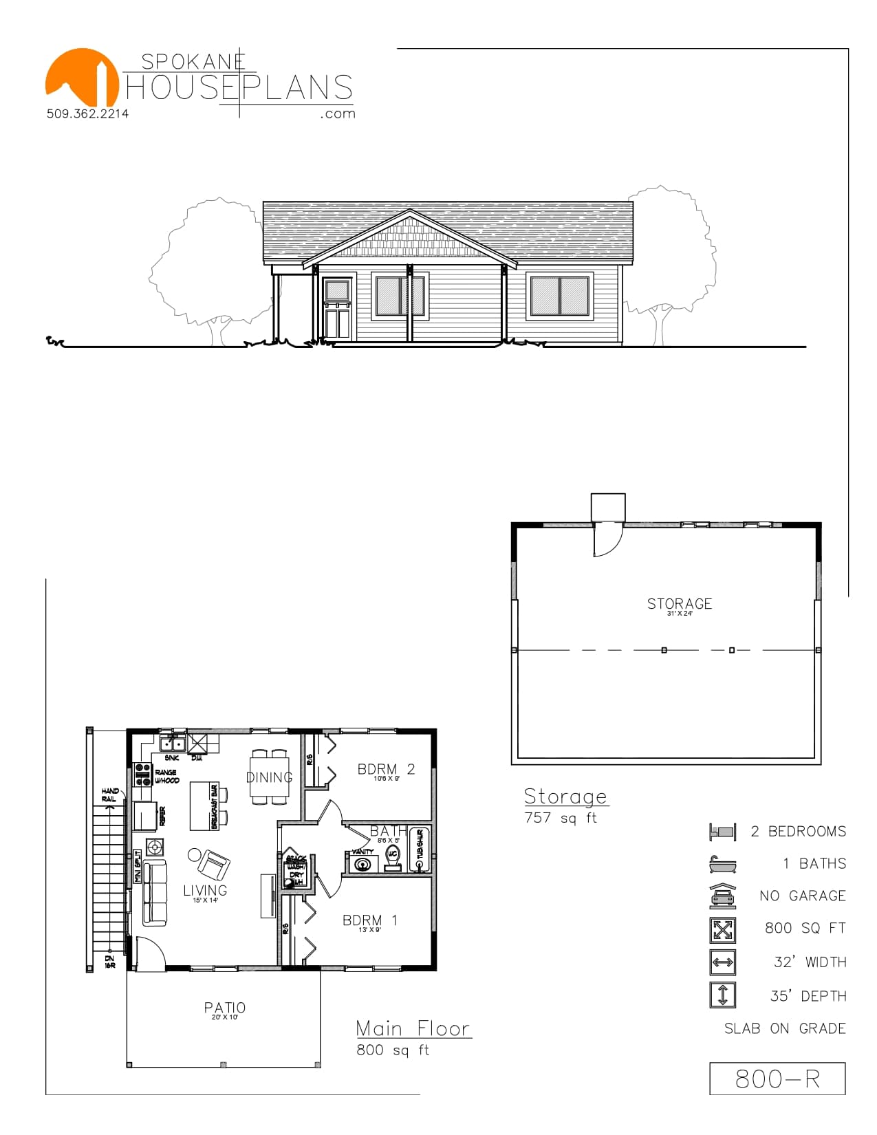 800-R plan flyer